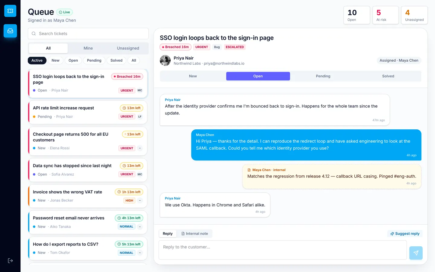 Relay on desktop